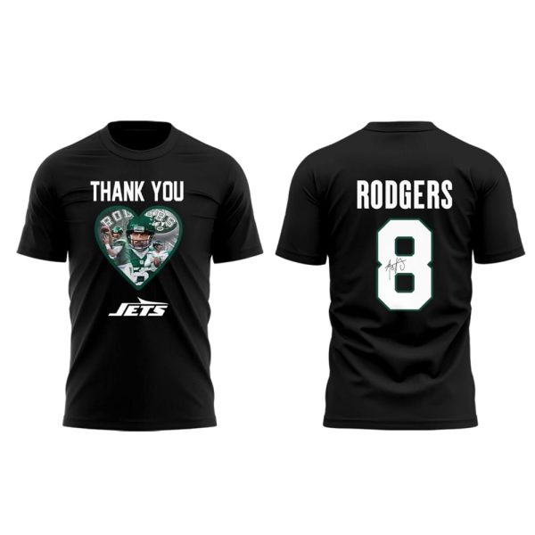 Jets 2025 Thank You Rodgers Hoodie