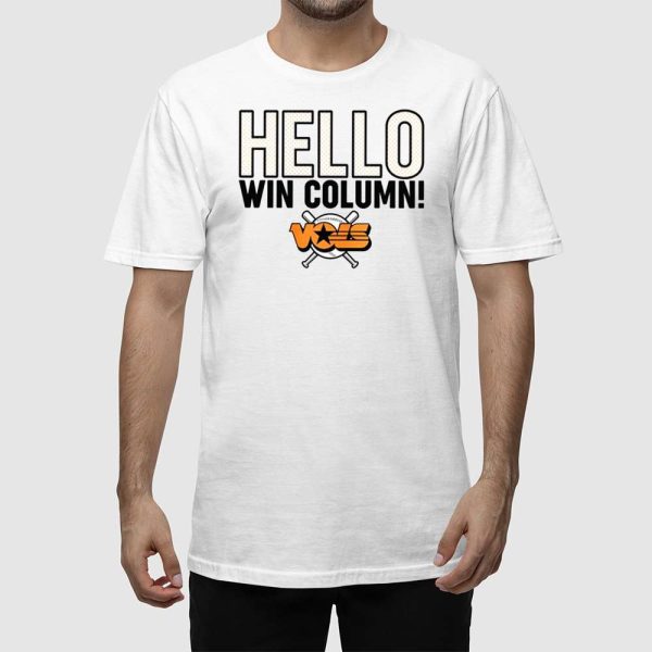 John Wilkerson Hello Win Column Vols Shirt