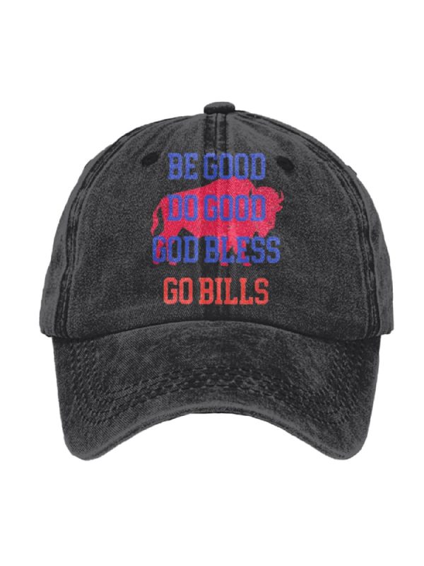 Josh Allen MVP Be Good Do Good Gob Bless Go Bills Cap