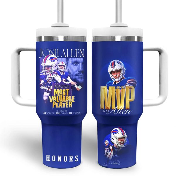 Josh Allen Most Valuable Player Tumbler