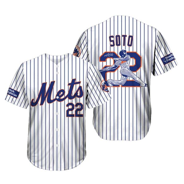 Juan Soto Mets Signature Jersey