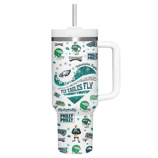 Just A Girl Who Loves Her Eagles Fly Eagles Fly Tumbler