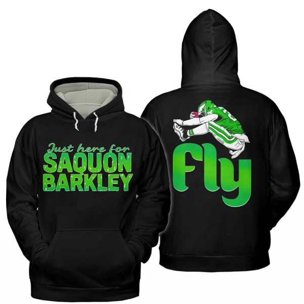 Just Here For Saquon Barkley Fly Shirt