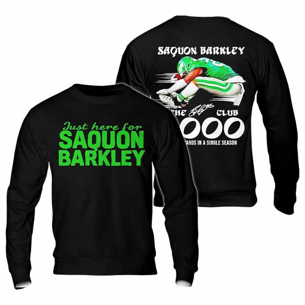 Just Here For Saquon Barkley Shirt