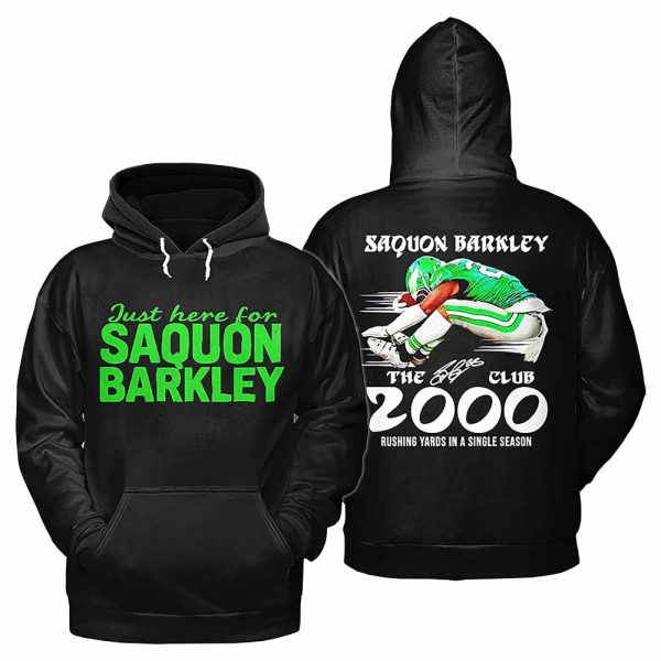 Just Here For Saquon Barkley Shirt