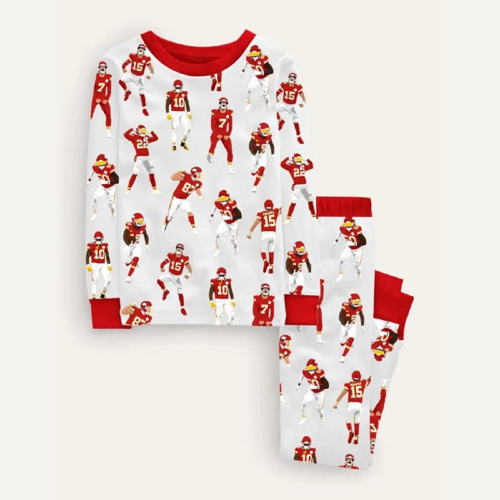 Kansas City Football Pajama Set