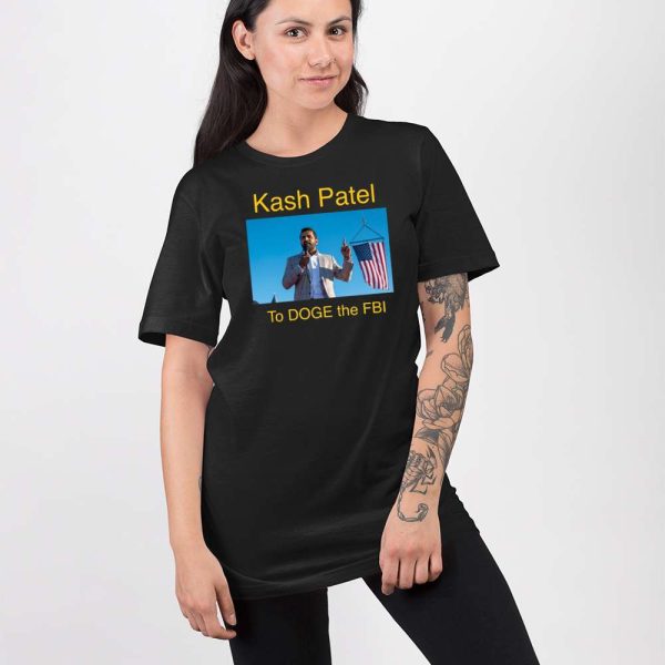 Kash Patel Το Doge The Fbi Shirt