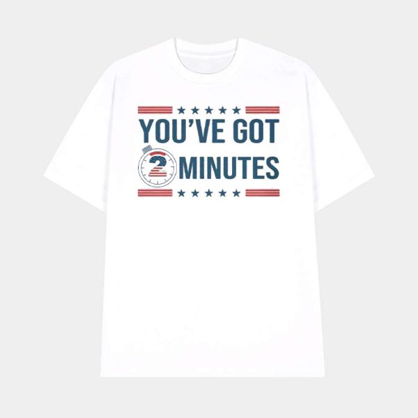 Kash Patel You’ve Got 2 Minutes Sweatshirt