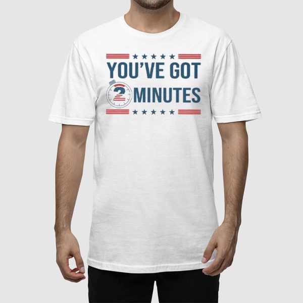 Kash Patel You’ve Got 2 Minutes Sweatshirt