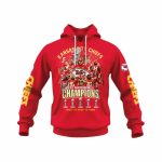 Kc Chiefs 5X Super Bowl Champions Hoodie Set