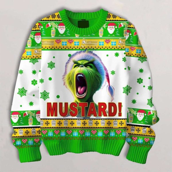 Kendrick Lamar Grnch Mustard Christmas Ugly Sweater