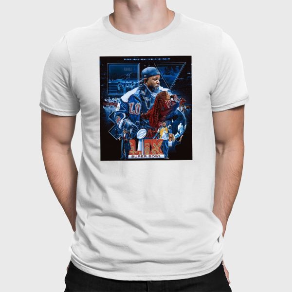 Kendrick Lamar SZA Super Bowl LIX 2025 Shirt