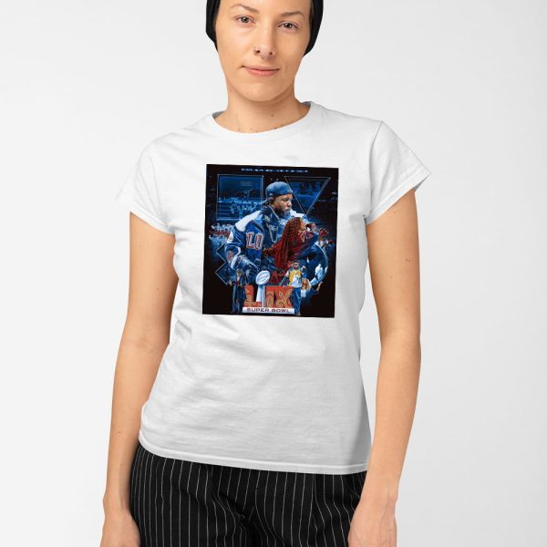 Kendrick Lamar SZA Super Bowl LIX 2025 Shirt