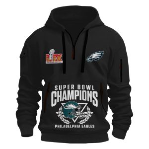 Eagles 2024 Super Bowl LIX Champions New Hoodie1