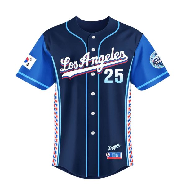 LA Dodgers Korean Heritage Night Jersey 2025 Giveaway