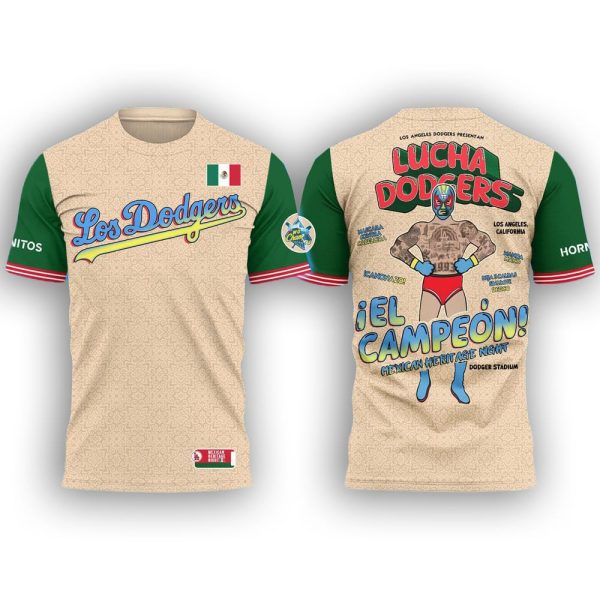 LA Dodgers X Mexican Heritage Shirt Night 2025