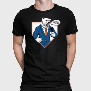 Pete Alonso NY Mets Polar Bear Im Not Fucking Leaving Shirt 2