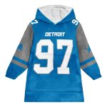 Lions Hutchinson 97 Football Unisex Blanket Hoodie