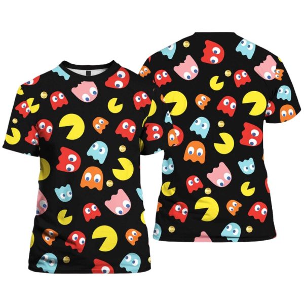 Little Monsters Pacman Short Sleeve Shirt