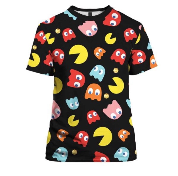 Little Monsters Pacman Short Sleeve Shirt