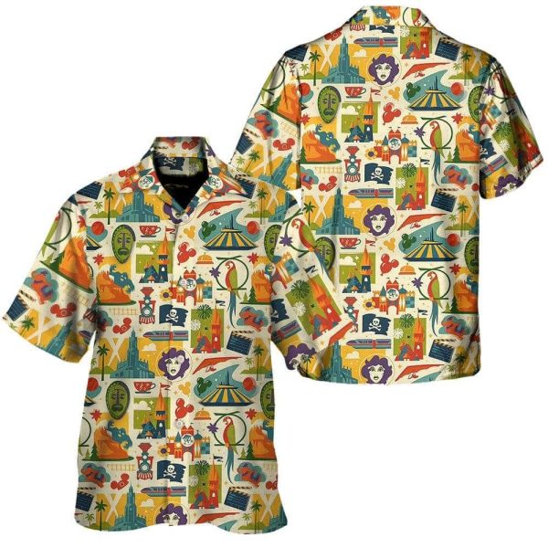 Magic Kingdom Hawaiian Shirt