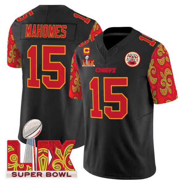 Mahomes 15 Super Bowl LIX Jersey