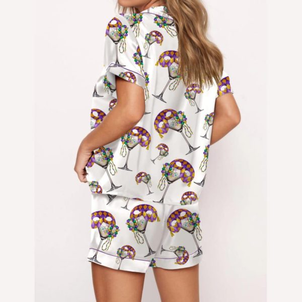 Mardi Gras Cocktail Party Pajama Set