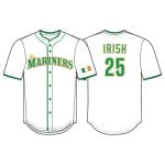 Mariners Irish Heritage Night Jersey Giveaway 2025