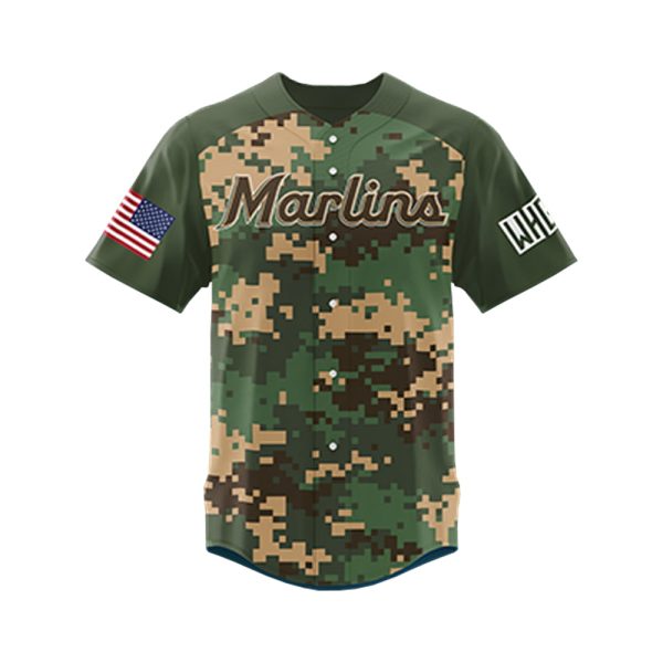 Marlins Military Appreciation Night Jersey 2025 Giveaway