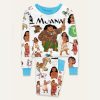 Moana Ocean Movie Christmas Gift Art Print Pajama Set