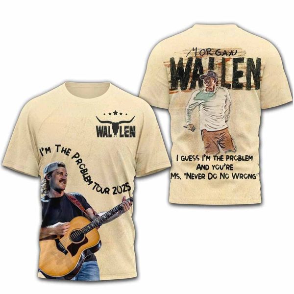 Morgan Wallen I’m The Problem Tour 2025 Shirt