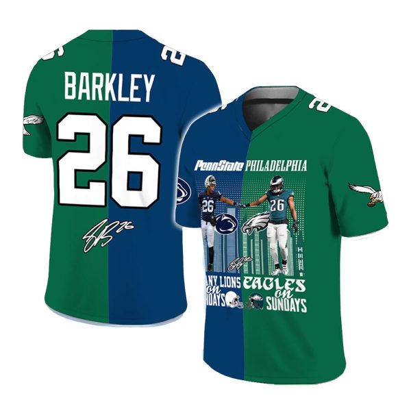 Nittany Lions On Saturday Eagles On Sundays Jersey