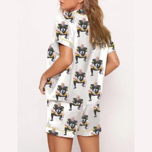 Trump 47 Pittsburgh Football Pajama Set2