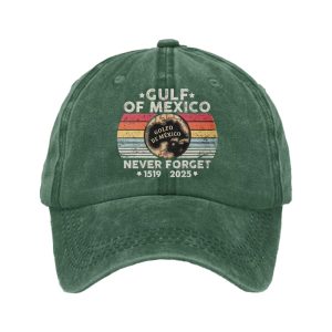 Unisex Forever Gulf of Mexico 1519 2025 Print Baseball Cap2