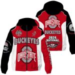 Ohio State 2024 National Champions 3D Windbreaker Jacket
