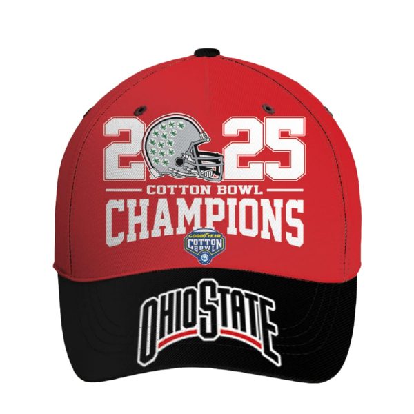 Ohio State 2025 Cotton Bowl Champions Hat