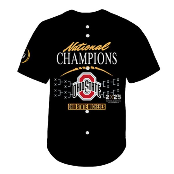 Ohio State 2025 National Champions Jersey