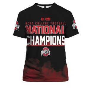 Ohio State National Champions 9 Times National Champions 2025 Shirt 2