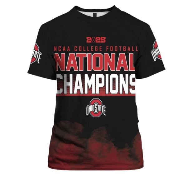 Ohio State National Champions 9 Times National Champions 2025 Shirt