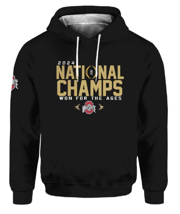 Ohio State National Champs Won For The Ages 2025 Hoodie