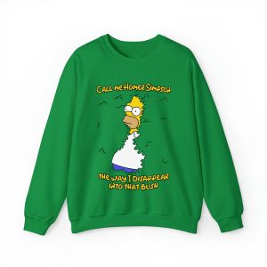 Call Me Homer Simpson The Way I Disappear Into That Bush Shirt 2