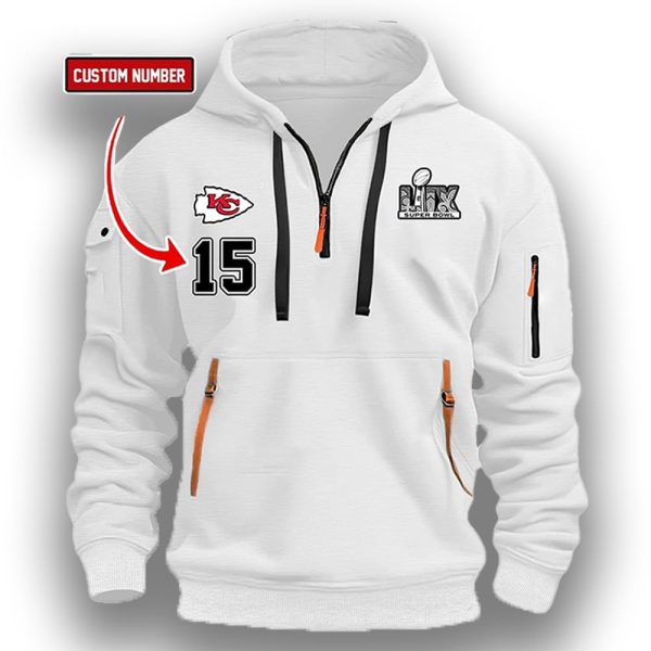 Patrick Mahomes Chiefs Super Bowl LIX Hoodie