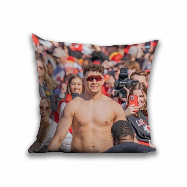 Patrick Mahomes Shirtless Pillow