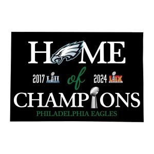 Home Of Champions Eagles Super Bowl LIX Champions Doormat