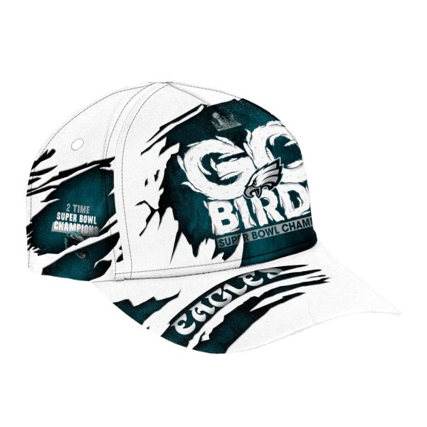 Personalized Eagles Go Birds Super Bowl Champions LIX Hat