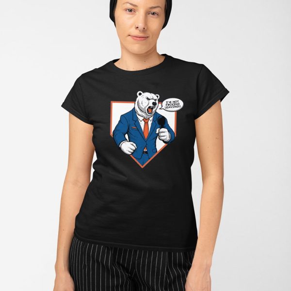 Pete Alonso NY Mets Polar Bear I’m Not Fucking Leaving Shirt