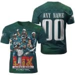 Philadelphia Eagles Super Bowl LIX Personalized T Shirt