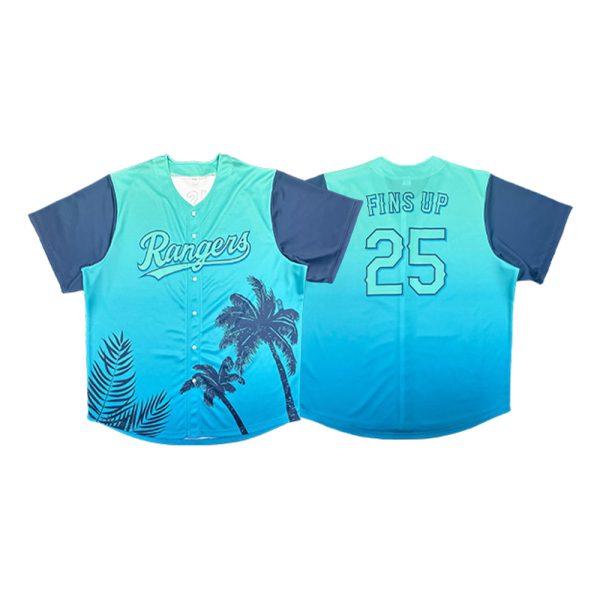 Rangers Margaritaville Night Jersey 2025 Giveaway