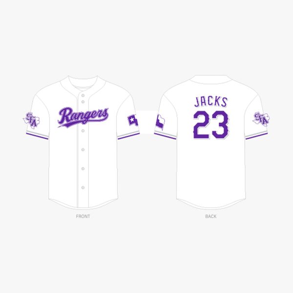 Rangers Stephen F. Austin University Jersey 2025 Giveaway