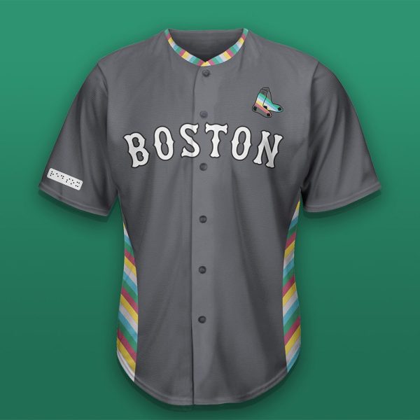 Red Sox Disability Pride Celebration Jersey 2025 Giveaway